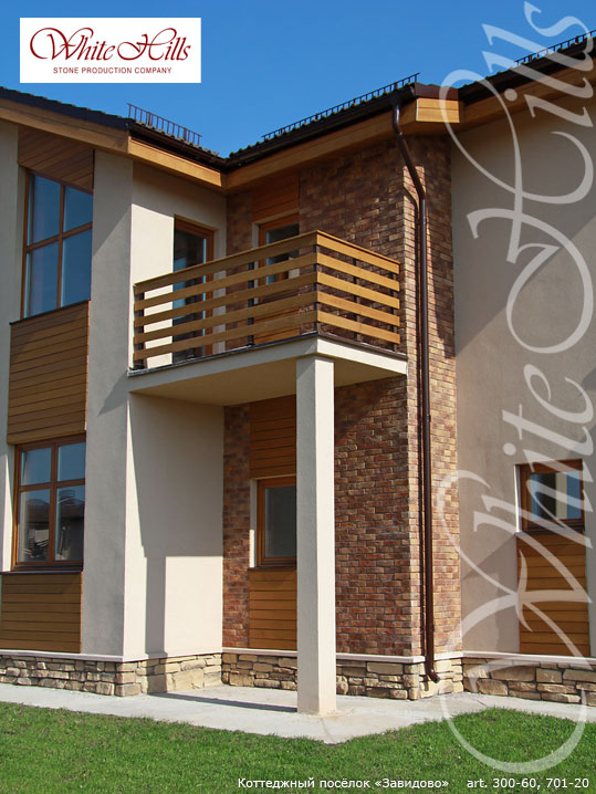 Облицовочный камень White Hills, Лондон Брик, цвет 300-60