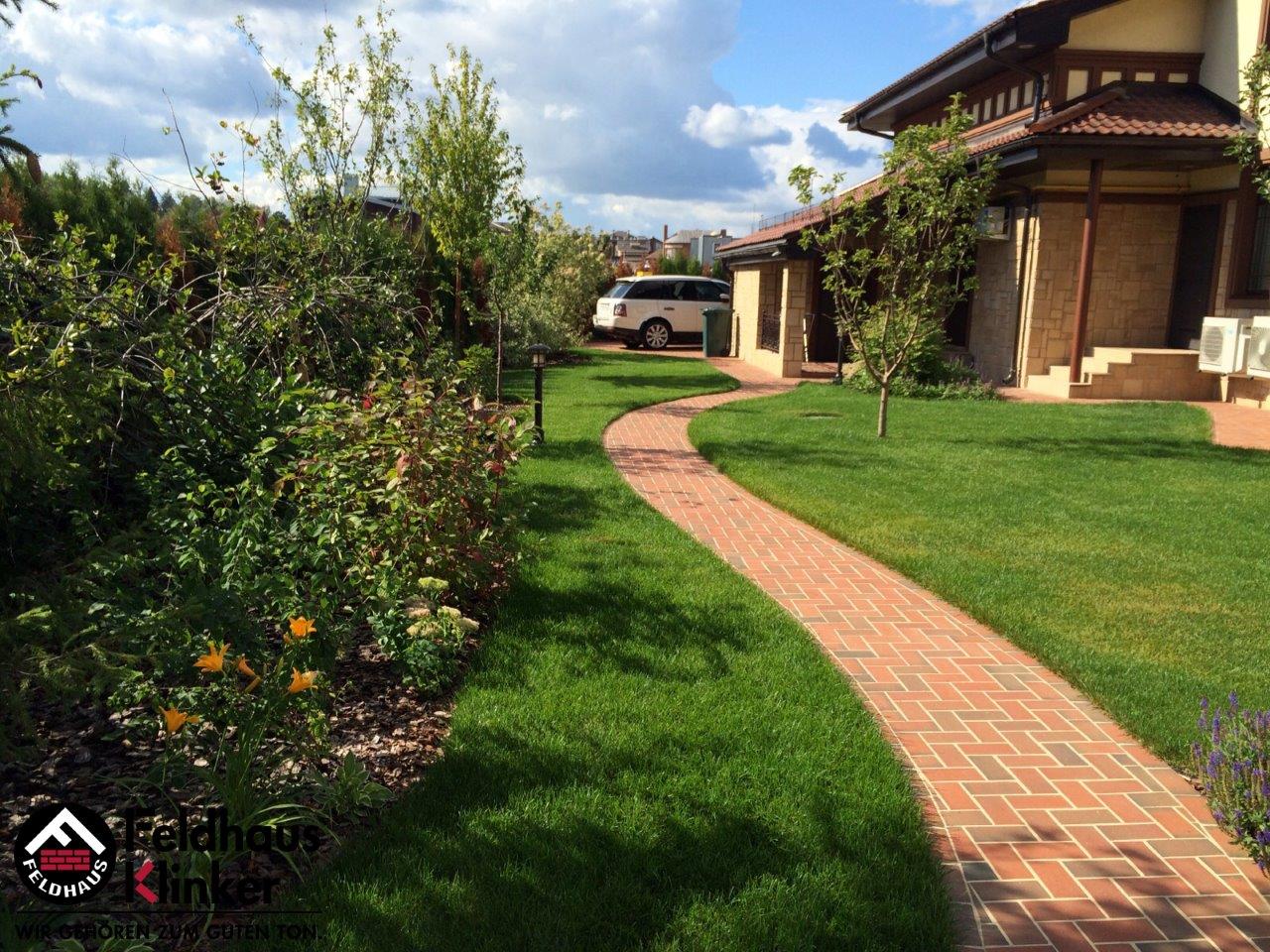 Тротуарная Плитка (брусчатка) Feldhaus P403skf Gala Flamea, 200*100*40 Мм