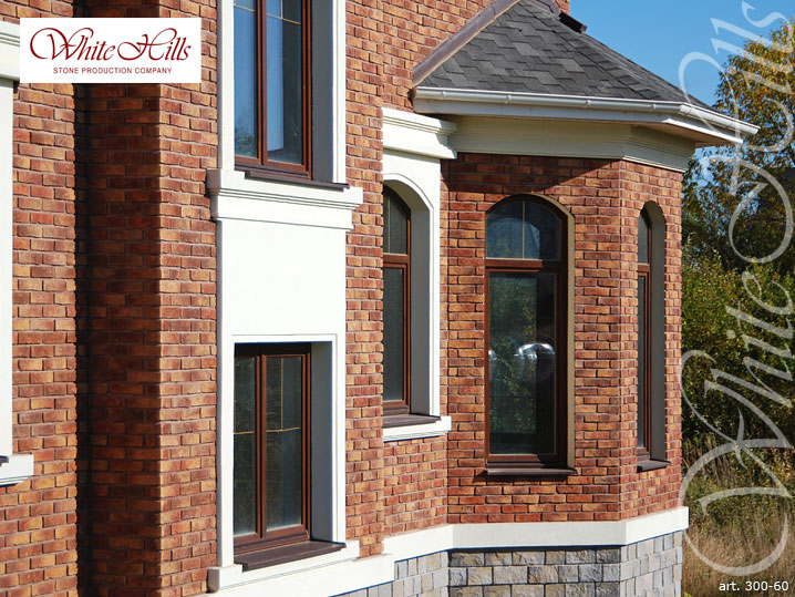 Облицовочный камень White Hills, Лондон Брик, цвет 300-60