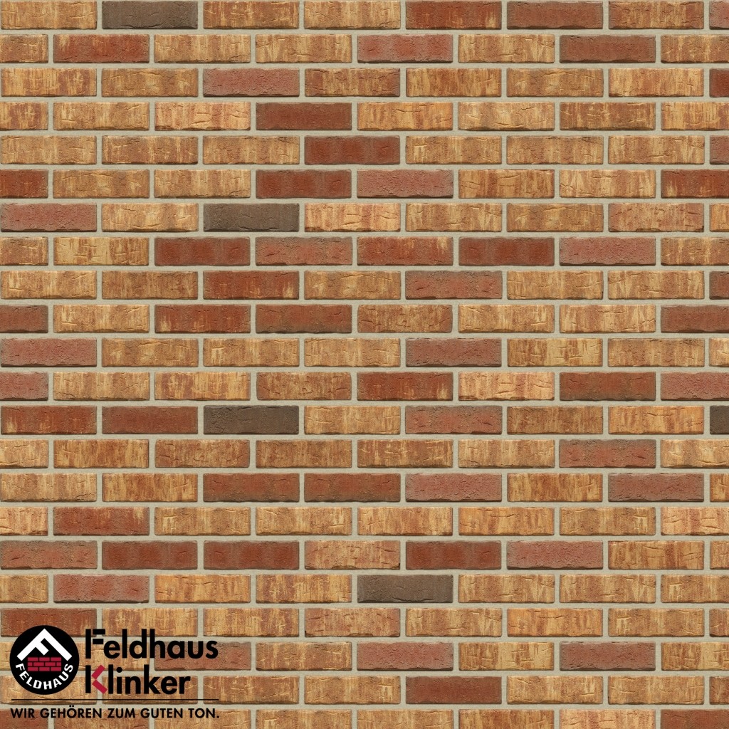 Клинкер Ручная Формовка K686 Sintra Ardor Calino, Feldhaus Klinker