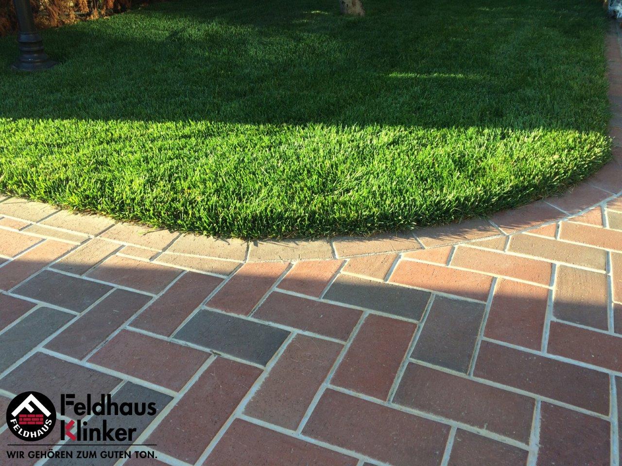 Тротуарная Плитка (брусчатка) Feldhaus P403skf Gala Flamea, 200*100*40 Мм